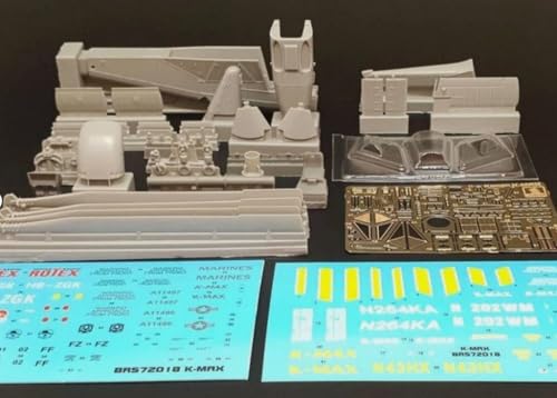 Brengun BRS72018 1/72 Kaman K-MAX Resin Construction kit of US Helicopter