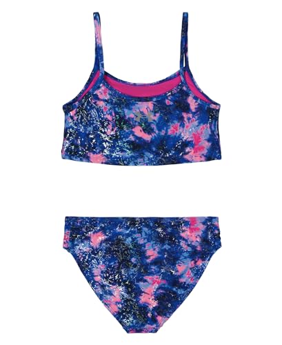 Image of Under Armour Girls' Two Piece Bikini Swimsuit, UPF 50+ Sun Protection, Quick Drying Bathing Suit