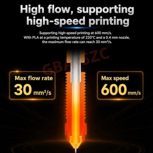 K2/K2 Pro/K2 Plus/Hi Combo Nozzle 0.8mm,Quick-Swap,High Flow Copper Alloy and Hardened Steel Nozzles 0.8mm for K2 Combo,K2 Pro,K2 Plus,Hi 3D Printer Hotend.(2 pcs) — 사진 4