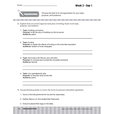 Evan-Moor Daily 6-Trait Writing, Grade 7 Teacher Edition Paperback Teacher's Edition, January 1, 2013