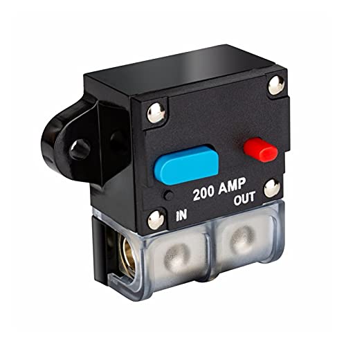 Disyuntor audio coche de 100A con reinicio manual para proteger amplificadores 4