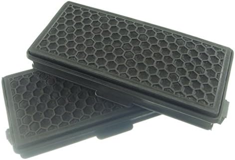 Yourspares 2 x Fits Miele S5260, S5261, S5280, S5281, S5310, S5311, S5321 and S5360 Sf-aac50 Anti Allergy Hepa Filter/Active Air Clean Carbon