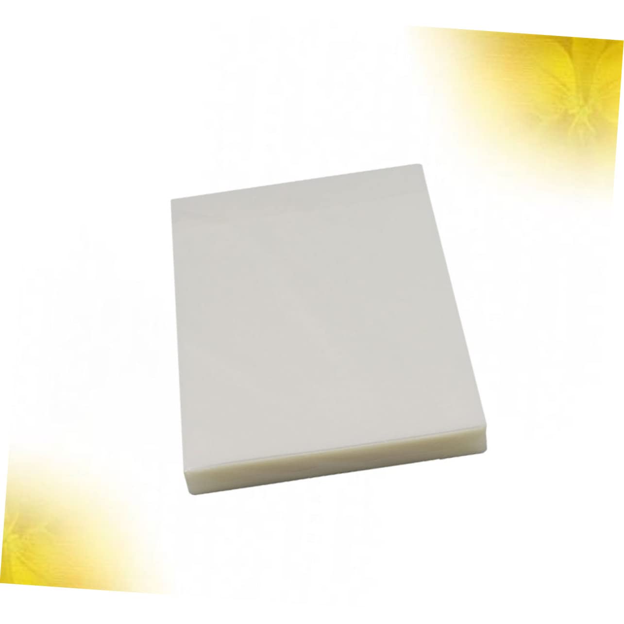 SHINEOFI Forniture Per La Sigillatura Di Foto - 100 Buste Per Laminazione Con Fogli Di Laminazione Termica Per Uso in Ufficio