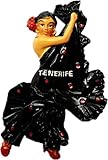 Imán decorativo para frigorífico, diseño de flamenco, Tenerife, España, resina, manualidades