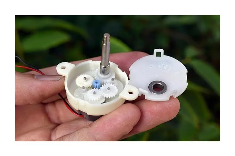 300 Gearbox Gear Reduction Electronic Starter DC 6V 9V 12V 18.5RPM Slow Speed Mute Engine Gearbox