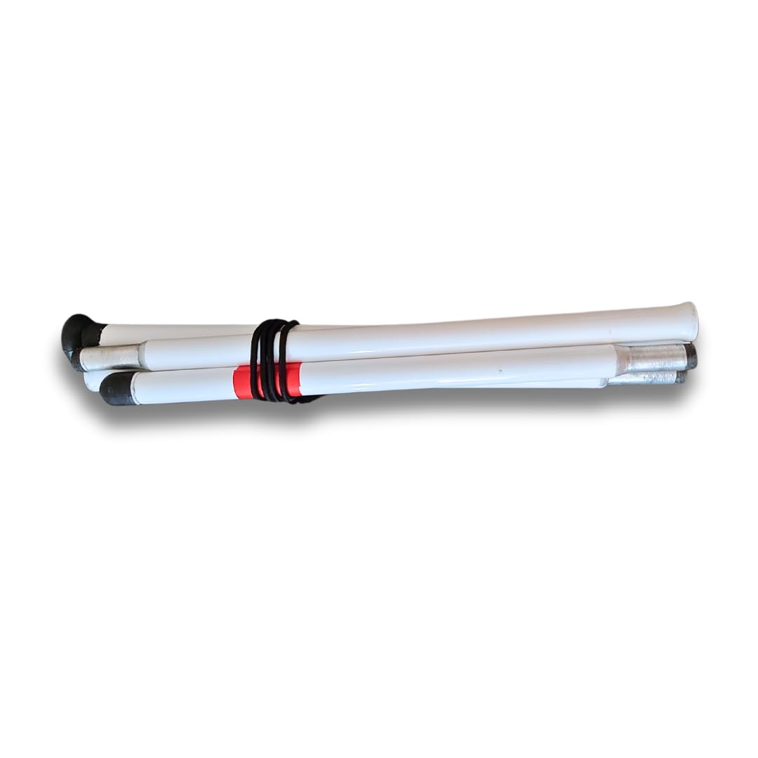 Torchit Premium White Cane for The Visually Impaired – Lightweight, Durable, Foldable, High-Visibility Design with Non-Slip Handle (Adult 5 Fold)-image-16