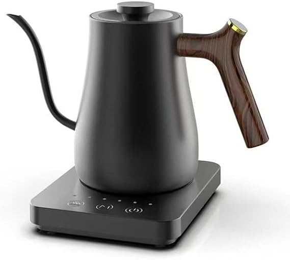 Electric Gooseneck Kettle 0.8L, 304 Stainless Steel Smart Professional