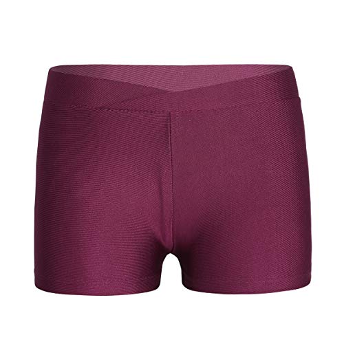 iiniim Kids Girls Stretch Cotton Gymnastics Ballet Dance Booty Shorts Workout Sports Yoga Cycling Running Active Shorts