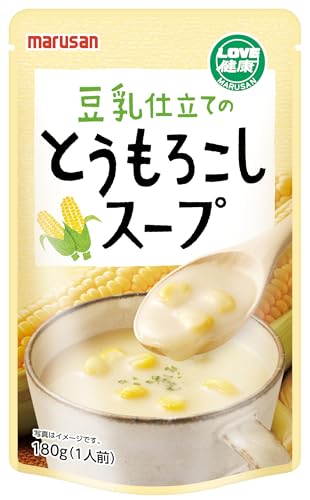 アコール 豆乳仕立てのとうもろこしスープ 180g 国産とうもろこし スープ 無添加 大豆 国産 レトルト レトルトパウチ ムソー