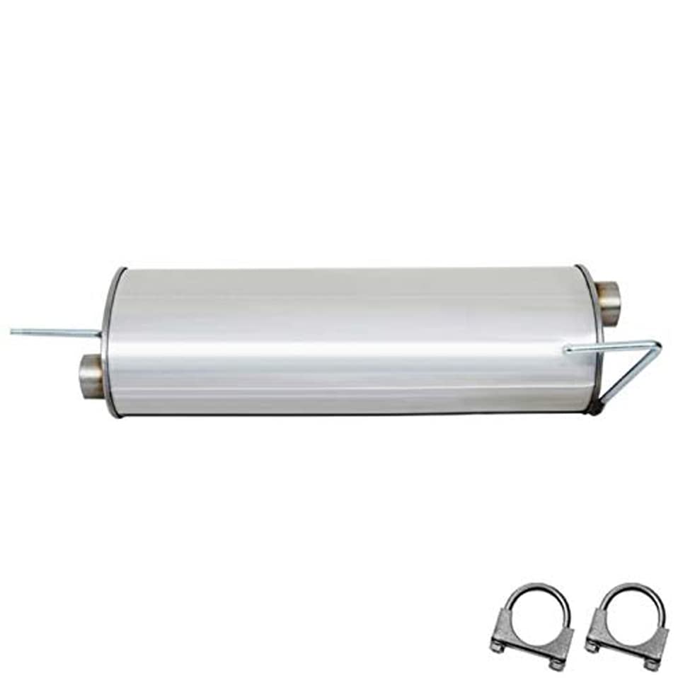StainlessSteel Exhaust Muffler fits 2007-2008 Lincoln MarkLT 2004-2008 Ford F150