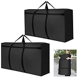 【Multi-usages Sacs de Déménagement】Il s'agit d'un sac de déménagement qui peut être utilisé à la fois pour le voyage et le stockage. Le sac de rangement de grande capacité convient aux vêtements, couvertures, couettes, grands oreillers, grands vêtements, grandes images, supports de planches à dessin. Il peut également être utilisé pour les déménagements, les voyages, les sports de plein air, les pique-niques en plein air, le stockage des bagages, la saison scolaire, l'arbre de Noël et le stockage des décorations de vacances.