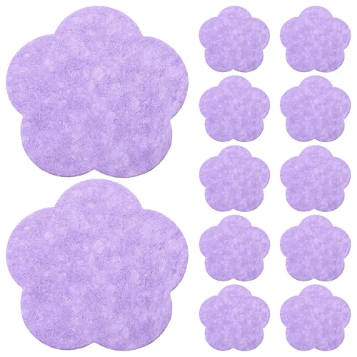 Esponjas faciales exfoliantes de pulpa de madera ligeras para eliminar impurezas