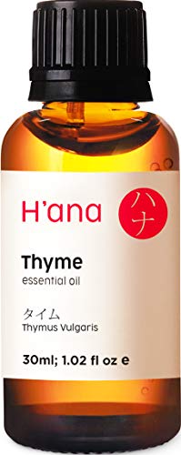 Aceite esencial de tomillo, da energía y aroma vegetal (30 ml)  Aceite de tomillo de grado terapéutico 100 % puro