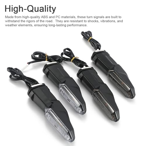 SAANTE 2 pçs motocicleta led sinal de volta alto brilho indicadores gerencio moto 12v compatível com
