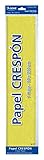 Dohe 30306 - Papel crespón, 1 hoja, 50 x 250 cm, color amarillo