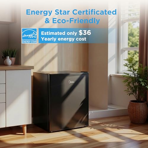 Image of Midea 2.7 Cu.ft Mini Fridge, Energy Star Certified, Low Noise for Office