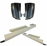 Motor City Sheet Metal -Compatible with : 2007-2013 Silverado 4 Door Crew Cab Outer Rocker Panel and Cab Corner Pair
