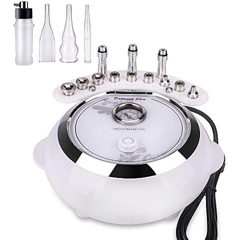 Yofuly Upgrade Version 3 in 1 Diamond Microdermabrasion Machine, Professional Home Use Facial Beauty Salon Equipment Big Suction Power (3 in 1) Cover