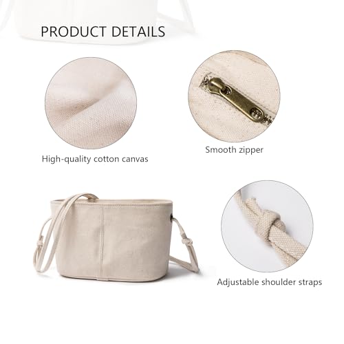 Canvas bag, trendy bag, leisure and all-match art student shoulder bag, women's messenger small square bag4