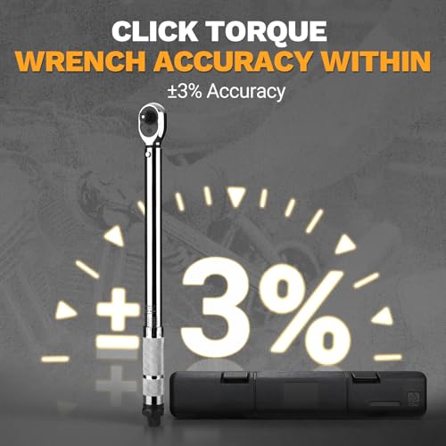 DEKOPRO 3/8-Inch Click Torque Wrench