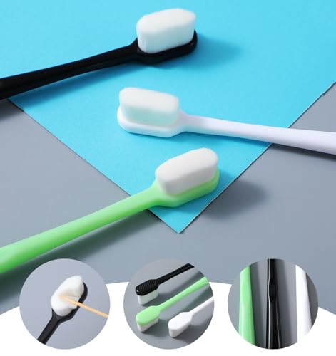 Image of Toothbrush for Small Dogs, 6 Pcs Dog Teeth Brush, Teeth Cleaning for Dogs, Convenient Puppy Tooth Brush for Dog, Cats (3 Colors)