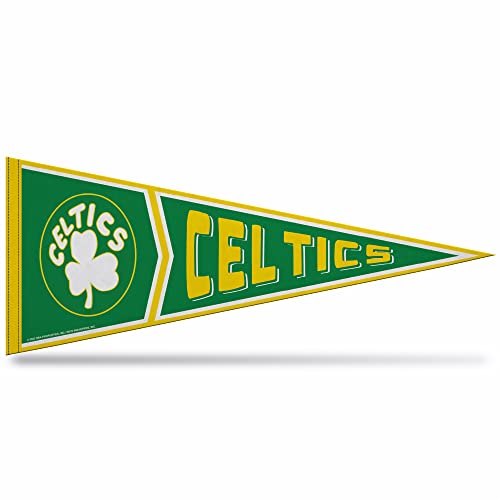 Image of Rico Industries NBA Basketball 12 inch x 30 inch Felt Wall Decor Pennant - Great for Home /Bed Room /Man Cave Decor