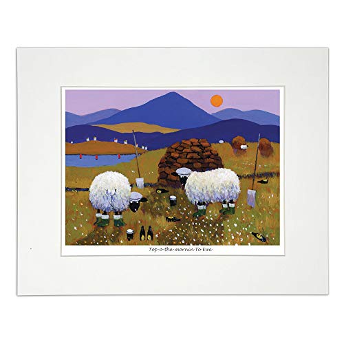 Impression montée Top O'The Morning To Ewe Thomas Joseph illustration art