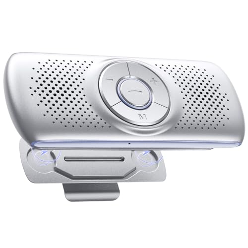 AGPTEK Car Speaker with Bluetooth 5.3, Hands Free Phone Kit for Calls, GPS & Music with TF Card...