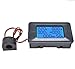 AC 5KW 85~250V Digital Voltage Meters Indicator Power Energy Voltmeter Ammeter Current Amps Volt Wattmeter Tester Detector (AC 100A with CT Coil)