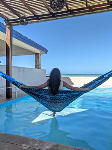 Thick Cord Mayan Hammock Xxl Blue On Bleu By Hammockboutique #TOP3
