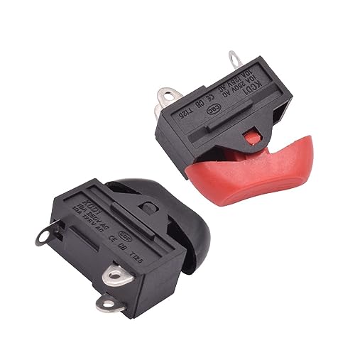 Interrupteur à bascule 3 broches 10A 250VAC accessoire sèche-cheveux