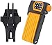 ZECHAO Bike Folding Lock,High Security Foldable Anti-Theft Lock Suitable for Mountain Road Scooters and Motorcycles Anti-Theft Lock (Color : Orange, Size : 16.5 * 9 * 5cm)