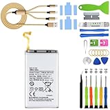 Batteria originale per Samsung Galaxy S9+ Plus G965F G965U G965W EB-BG965ABE 3500mAh ai polimeri di litio con kit di strumenti di sostituzione