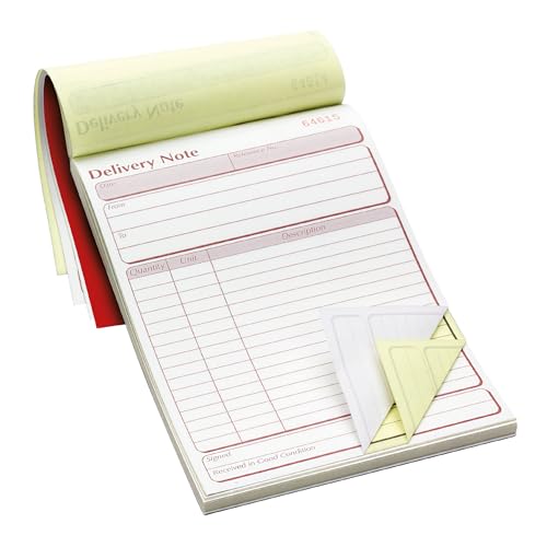 Pukka Pad, NCR Duplicate Delivery Note Book 137 x 203mm Pack of 5