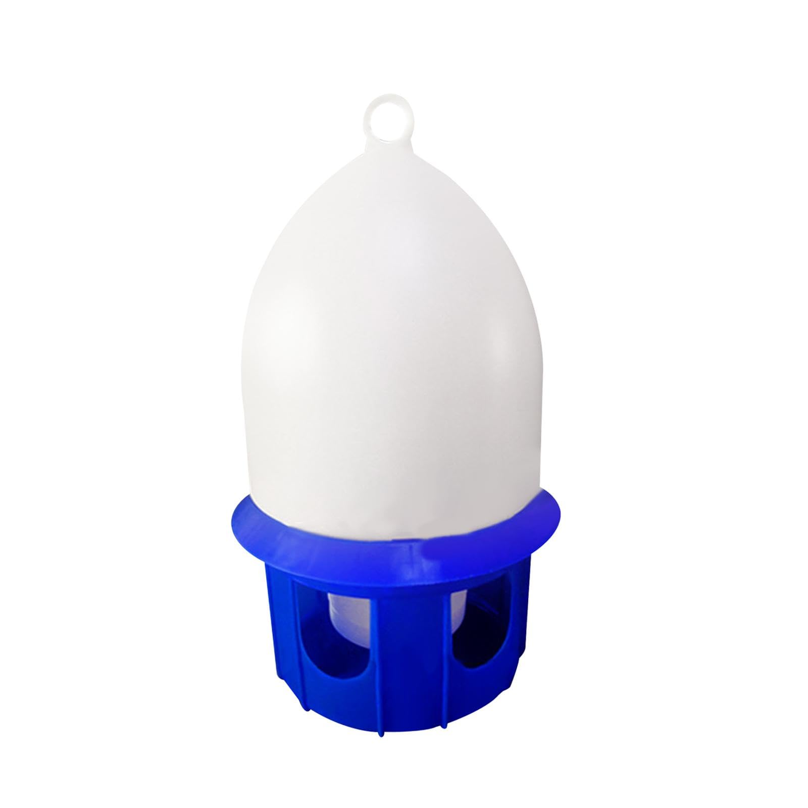 predolo Bebedero para Palomas, Bebedero de Agua para pájaros, Cubo para alimentación de Agua, Bote de Agua para Mascotas, Bebedero para Palomas de Granja de, 6L Azul