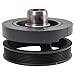 TRQ Engine Crankshaft Vibration Damper Compatible with 94-03 Dodge 98 Jeep