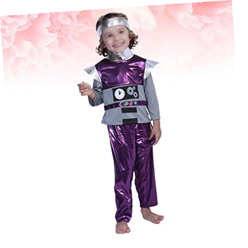 Disfraz de robot para cosplay infantil FOMIYES ropa de actuación 2