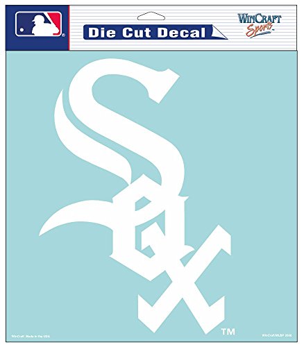 MLB Chicago White Sox Die-Cut Decal, 8"x8", Team Color