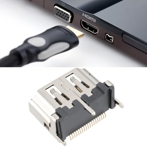 OTOTEC Conector HDMI 5 unidades, 19 pines, hembra miniatura 2