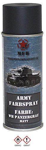 MFH Farbspray Lackspray Army, matt, 400 ml (WH Panzergrau)
