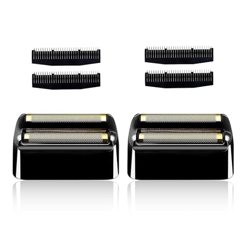 Têtes de rasoir de rechange pack de 2 pour Foil Shaver couleur noir
