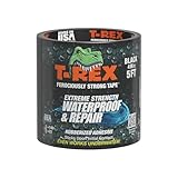 T-REX Heavy Duty Waterproof and Repair Tape for Wet or Rough/Dirty Surfaces Including Underwater, Leaks and More, 4