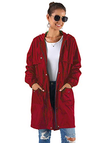 Best Raincoat For Women Red