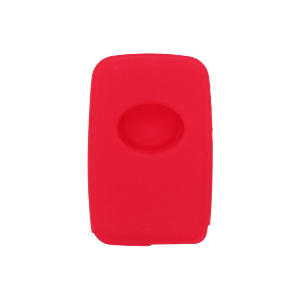 BROVACS Silicone Cover Protector Case Holder Skin Jacket Compatible with TOYOTA 3 Button Smart Remote Key Fob CV9403 Red - Image 3