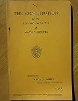 The Constitution of the Commonwealth of Massachusetts B000H6P22S Book Cover