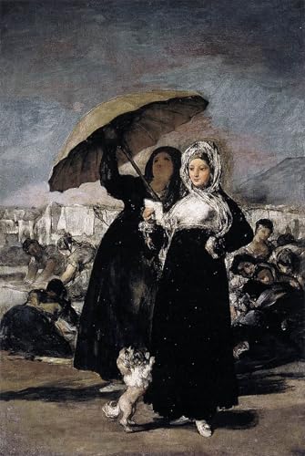 Tableau Francisco De Goya les Jeunes Art Mural Toile 60x90cm