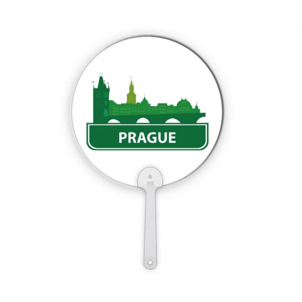 Repère de Prague vert en plastique : une décoration artisanale soignée