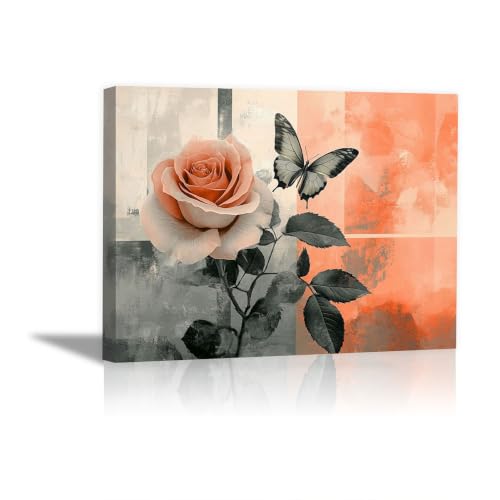 Tableau décoratif grand format pour métamorphoser un mur de salon blanc et vide