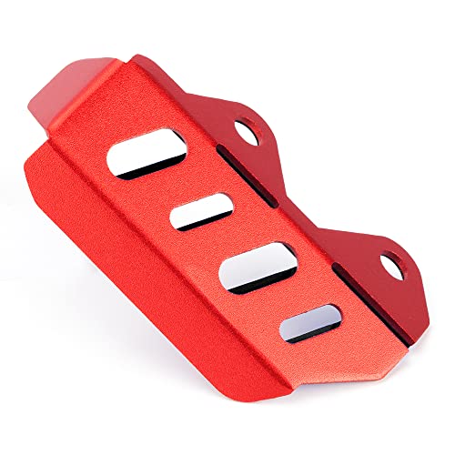 Modeer Für Tenere700 Rally XTZ690 XTZ700 T7 2019-2022 Motorradzubehör CNC Hinterradbremszylinder Schutzabdeckung Schutzfolie XTZ 690 Tenere 700 T 7 (Rot-1)