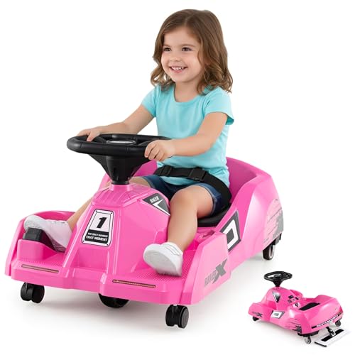 HONEY JOY 12V Ride On Car with Cleaning Fun, 3